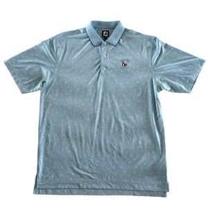FootJoy Push Play Print Pique Men’s Golf Polo Shirt Size XL